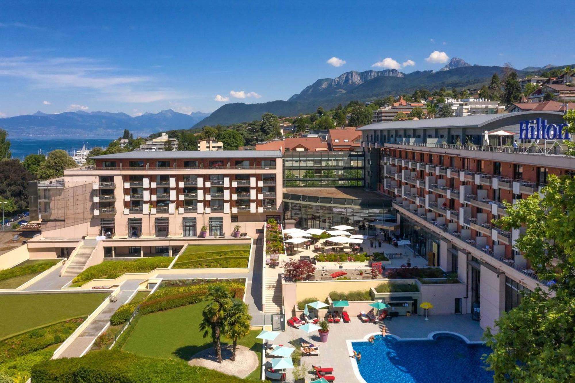 Hilton Evian Les Bains Hotel Екстериор снимка